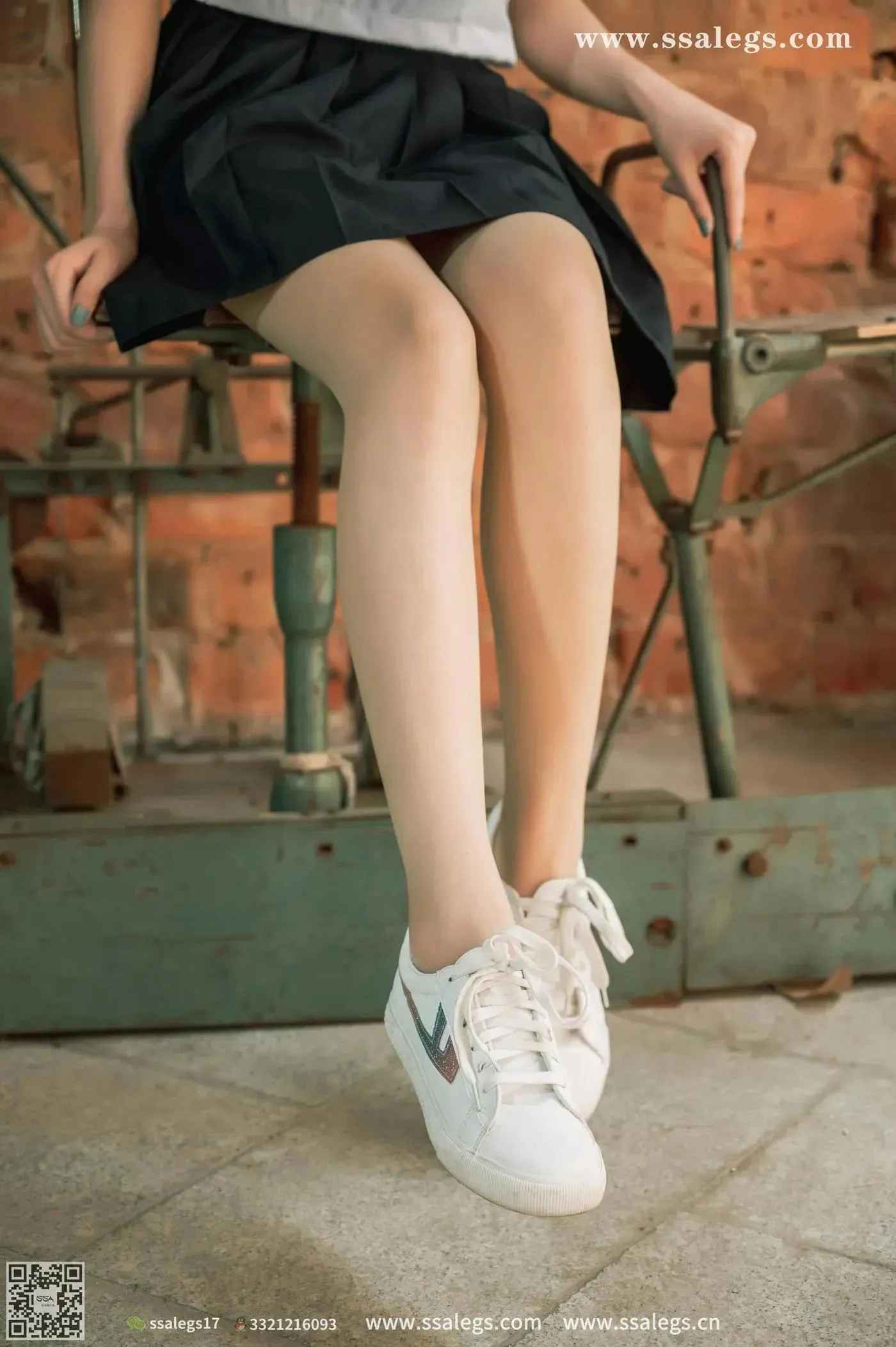 [SSA丝社]超清写真 NO.422 漫漫白色jk制服肉丝写真(下) [84P]插图6